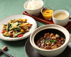 ハーフ＆ハーフランチセット