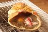 カニ味噌の甲羅焼き