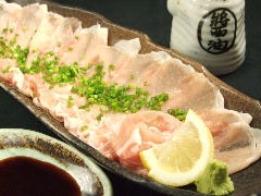 無菌豚ロース刺身