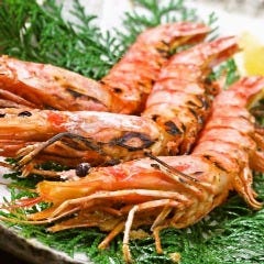 大海老の炙り焼き