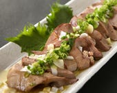 ■　鶏砂肝の胡麻塩和え　■