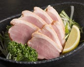 蔵王鴨のロースト・水菜のサラダ仕立