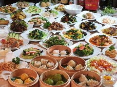 【サラリーマン応援プラン】当店一番人気【食べ飲み放題】は超お得♪７５種中華２時間食べ放題＋飲み放題宴会