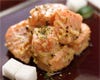 燻香酒醤油のサーモン味噌和え