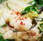 和牛丸腸のもつ鍋