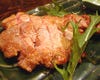 沖縄黒豚アグー豚の天然塩焼き