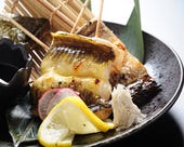 アナゴの白焼き山わさび添え