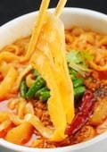 しびれる辛さのマーラー刀削麺