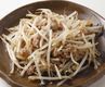 ひき肉もやし炒め