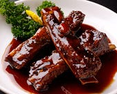 豚スペアリブの黒酢風味