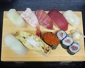松栄寿司 中野駅前店 地図 写真 飯山 中野 志賀高原 刺身 ぐるなび