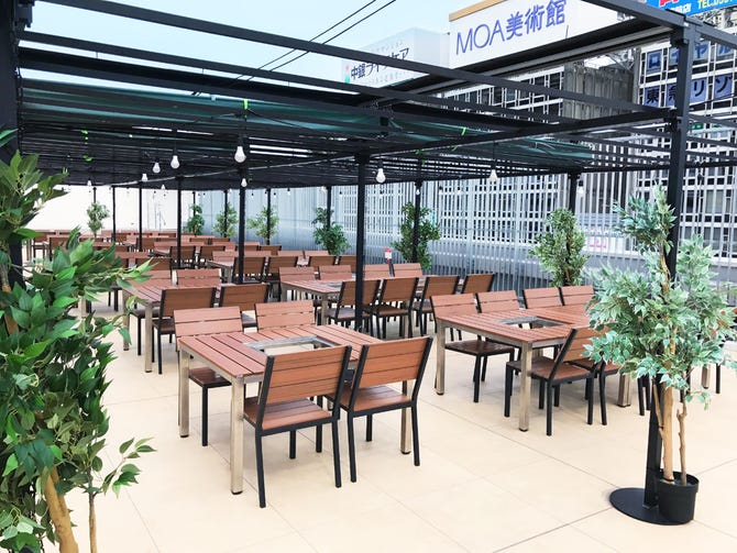デジキューbbqテラス ラスカ熱海店 地図 写真 熱海 バーベキュー ぐるなび