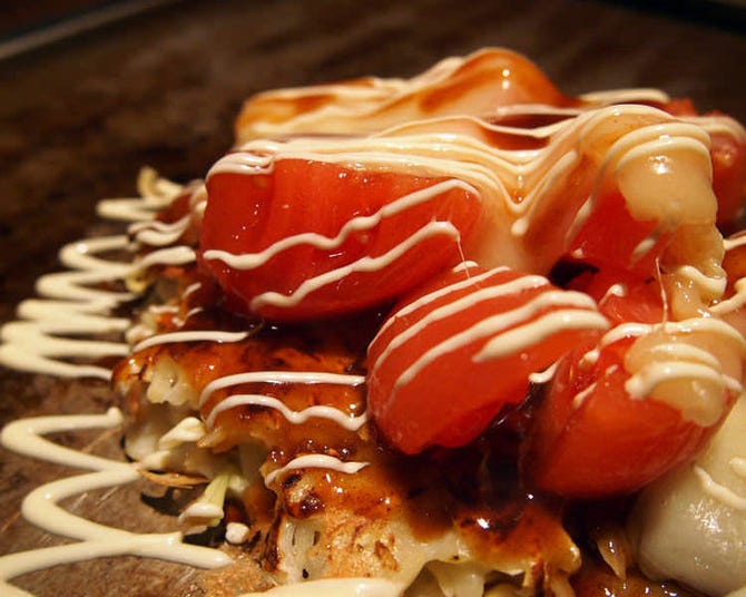 お好み焼きdining みつお 地図 写真 谷町 谷町四丁目 お好み焼き ぐるなび