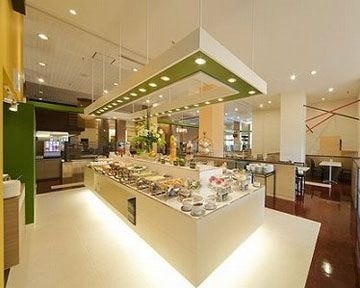 ホテルニューガイア オームタガーデン ベジダイニング G Cafe 地図 写真 大牟田 バイキング ビュッフェ ぐるなび