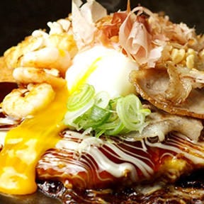 お好み焼き とらぢゅう 地図 写真 新宿 お好み焼き ぐるなび