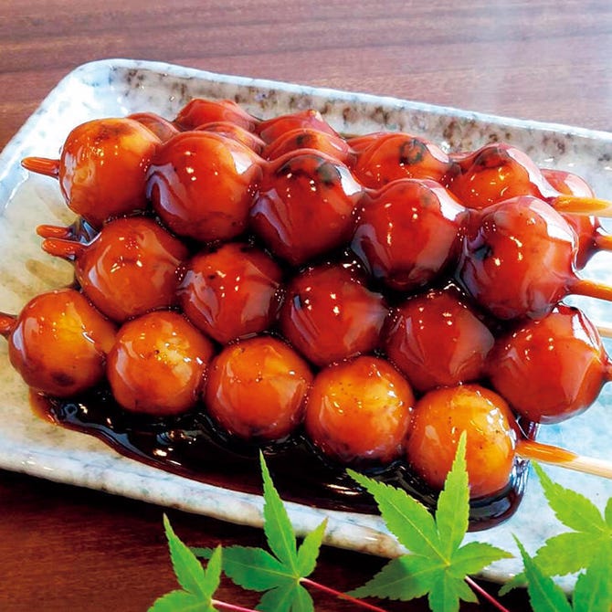 みたらし団子 古都香 地図 写真 銀閣寺 北白川 出町柳 和菓子 ぐるなび