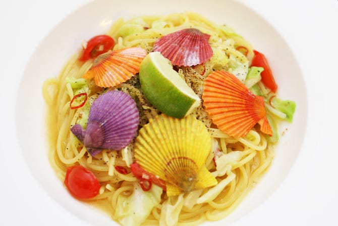 Lucky Meal Mermaid ラッキーミールマーメイド 地図 写真 江ノ島 鵠沼 カフェ ぐるなび
