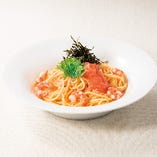 海老とたらこのスパゲッティ～北海道バター使用