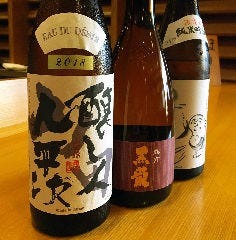 天婦羅 ほり川 ホテルニューオータニ店_日本酒各種　天婦羅との相性抜群