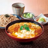 【こだわり豚ロース】かつ丼と麺