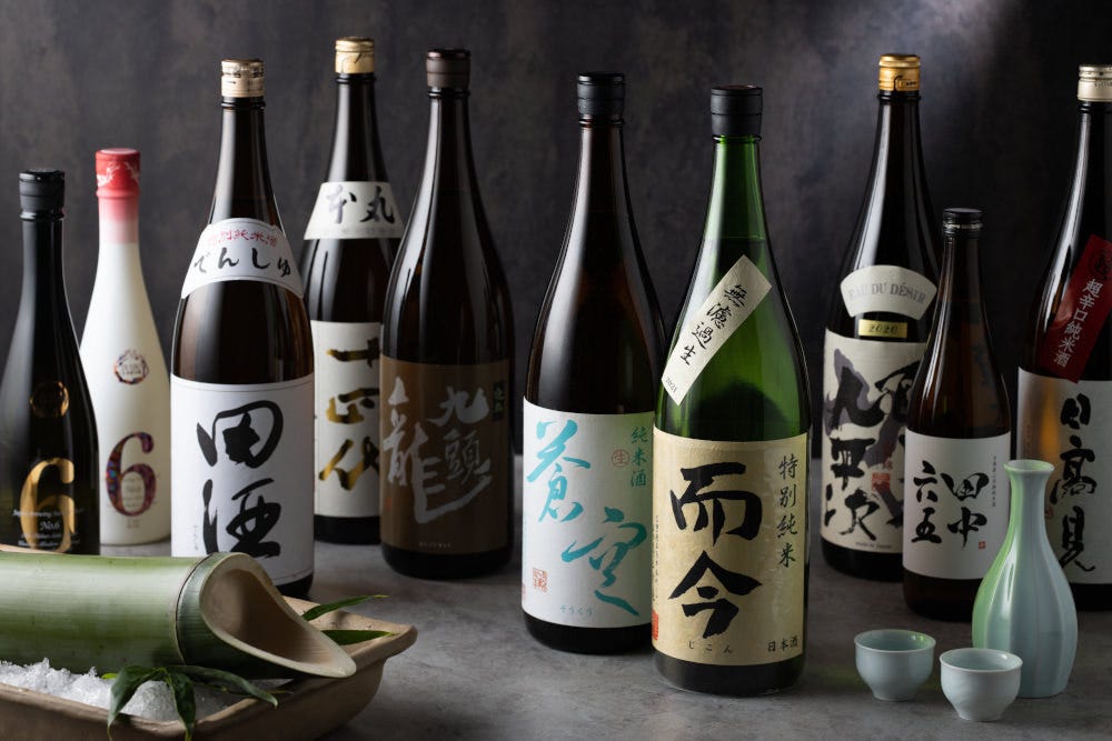 プレミア日本酒をはじめ豊富な品ぞろえ