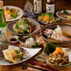 越後地酒と炭火旬彩 へぎそば あやかり鯛