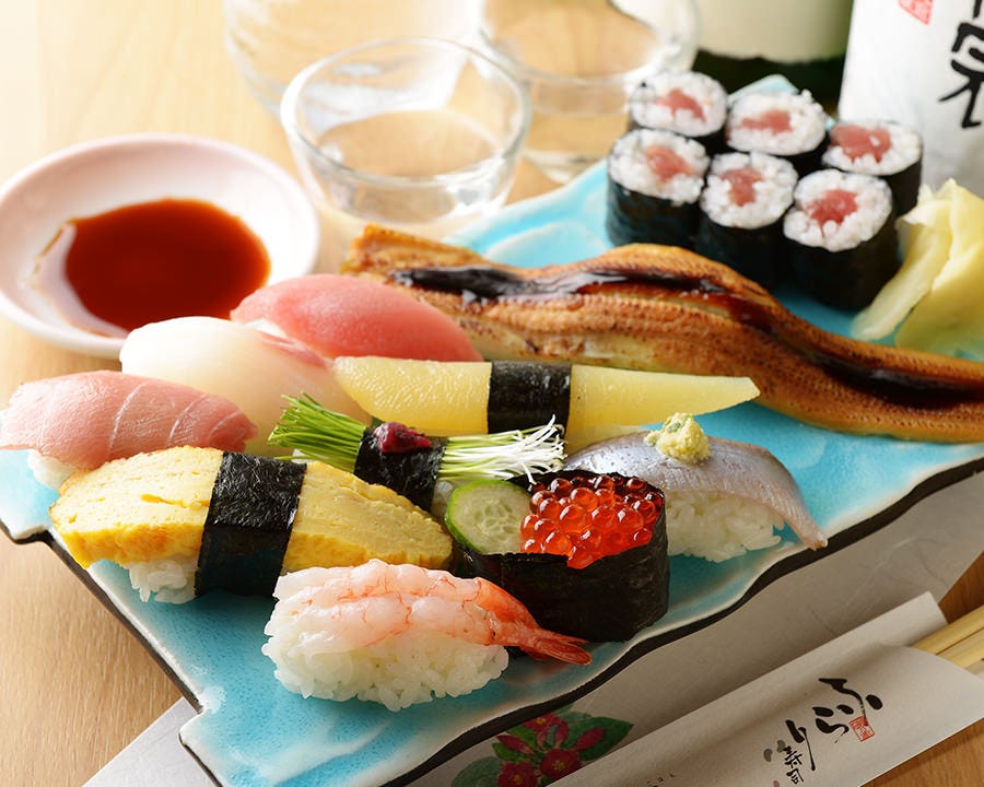 中とろ食べ放題 50種以上 90分寿司食べ放題 飲み放題 寿司bar 4500円の詳細 江戸前握り寿司と旨い酒 ふらり寿司 名古屋駅本店 名駅 居酒屋 ぐるなび