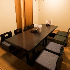 個室でごゆっくりとお楽しみ下さい。