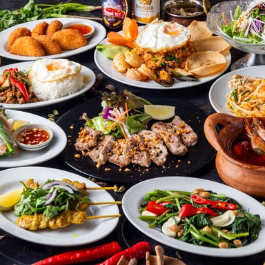 アジアンダイニング ダリマ 豊洲店_【2.5H食べ飲み放題※LO30分前】 料理8品+人気タイ料理5品食べ放題 全13品 タイプレミアムコース 6000円