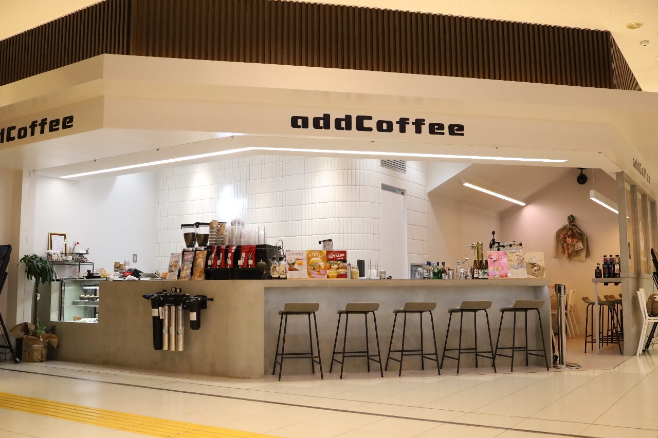 addCoffee JR鹿児島中央駅店