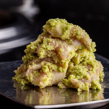 完全個室焼肉 ホルモン東京 恵比寿本店_豚トロわさびまみれ