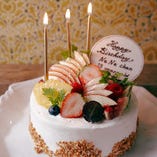 PATISSERIE TOOTH TOOTHのケーキで記念日のお祝いもできます！