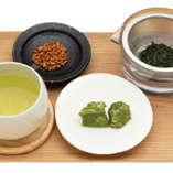 静岡産浅むし煎茶(ICED/玄米付きHOT)