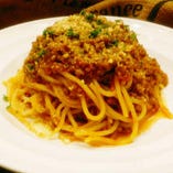 ボローニャ風ミートソース＋生麺（スパゲッティ）
