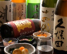 焼酎、日本酒好きも納得の品ぞろえ！