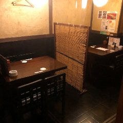 広い席間とパーテーションでコロナ対策も万全です