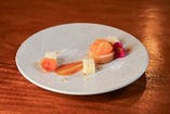 淡路島果実の柑橘タルト
~オレンジのパルフェ添え~