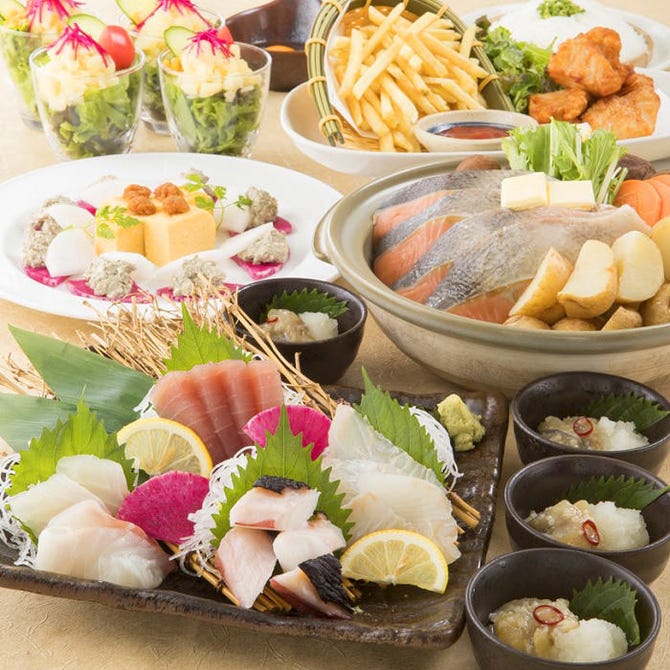 個室 北海道直送 魚鮮水産 Biviつくば店 つくば 居酒屋 ぐるなび