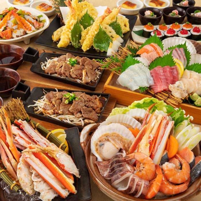 個室完備 海鮮居酒屋 北海道魚鮮水産 BiViつくば店