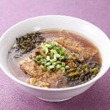 ｛710｝排骨高菜麺