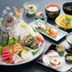 東日本最大級のいけすの活魚を用いた会席料理が人気
