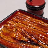 こだわりの国産ブランド鰻「三河一色産鰻」使用　「うな重」