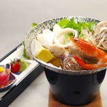 【11月〜12月限定】西多摩食材の特撰ひとり鍋〜鮮魚のお刺身～肉料理　旬のごちそう『わだつみ』