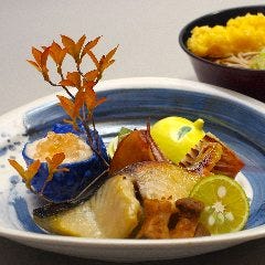 【9月～10月限定】西多摩食材の秋の朴葉焼き〜季節の八寸～天ぷら蕎麦　秋の美味　おまかせ「ご宴会会席」