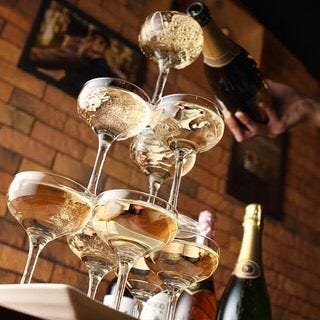 ミニシャンパンタワーでインスタ映え ゆったり3h飲み放題付き女子会コース の詳細 時間無制限 150種食べ放題 Baru Ajito 蒲田店 蒲田 居酒屋 ぐるなび