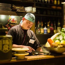 食材へのこだわりと卓越した技