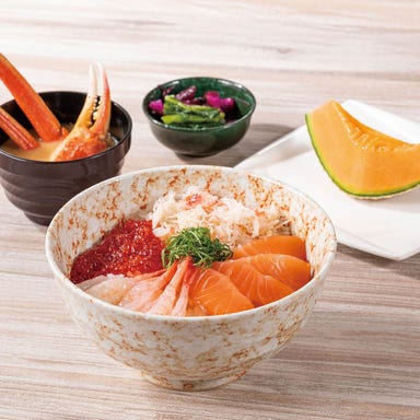 オールデイダイニング カリフォルニア_オホーツク海鮮丼御膳