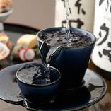 演の料理と相性のよい日本酒は全国から厳選してご用意しています