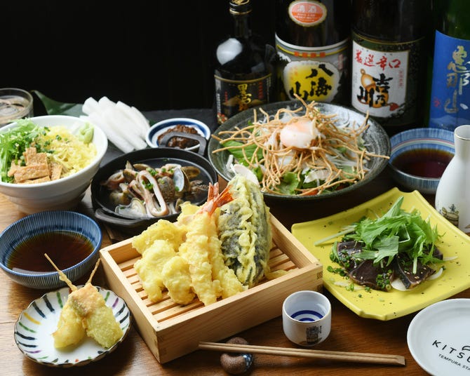 天ぷら酒場 Kitsune 藤が丘店 名東区 藤が丘 居酒屋 ぐるなび