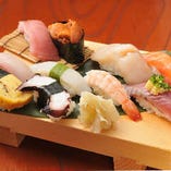 富里店はお寿司もやってます。新鮮な魚介を美味しいお寿司で！